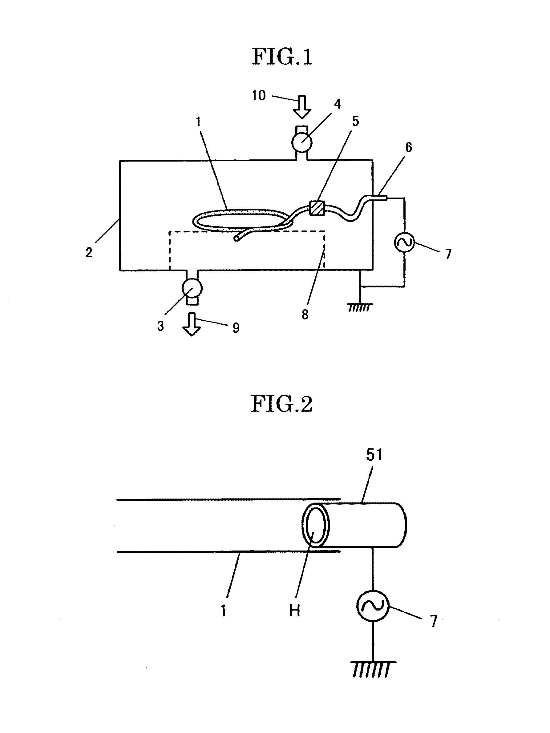 Plasma sterilizing device and method