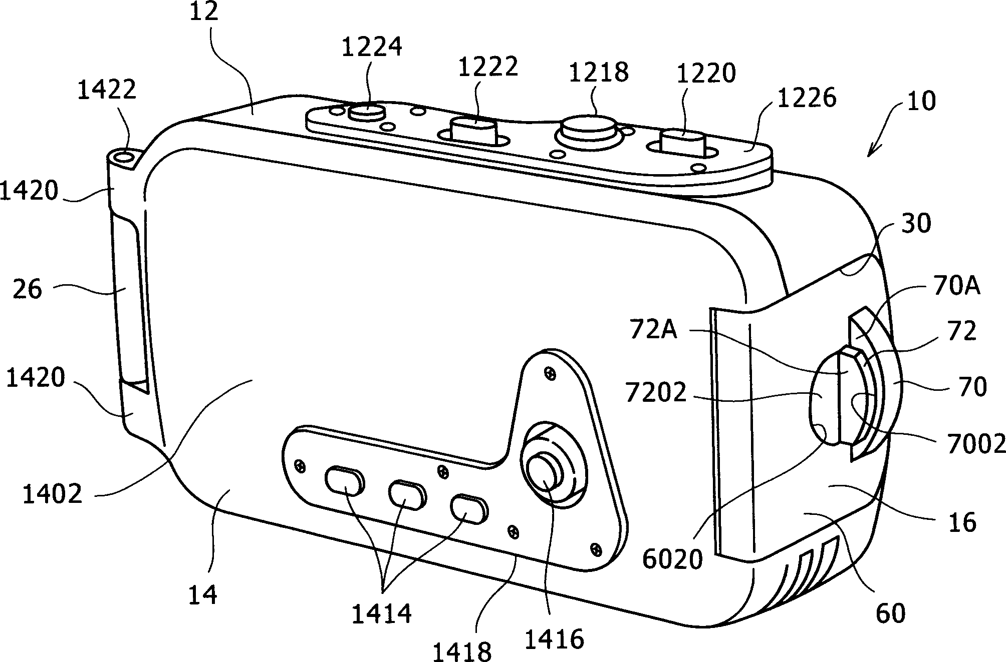 Water-resistant case for electronic devices