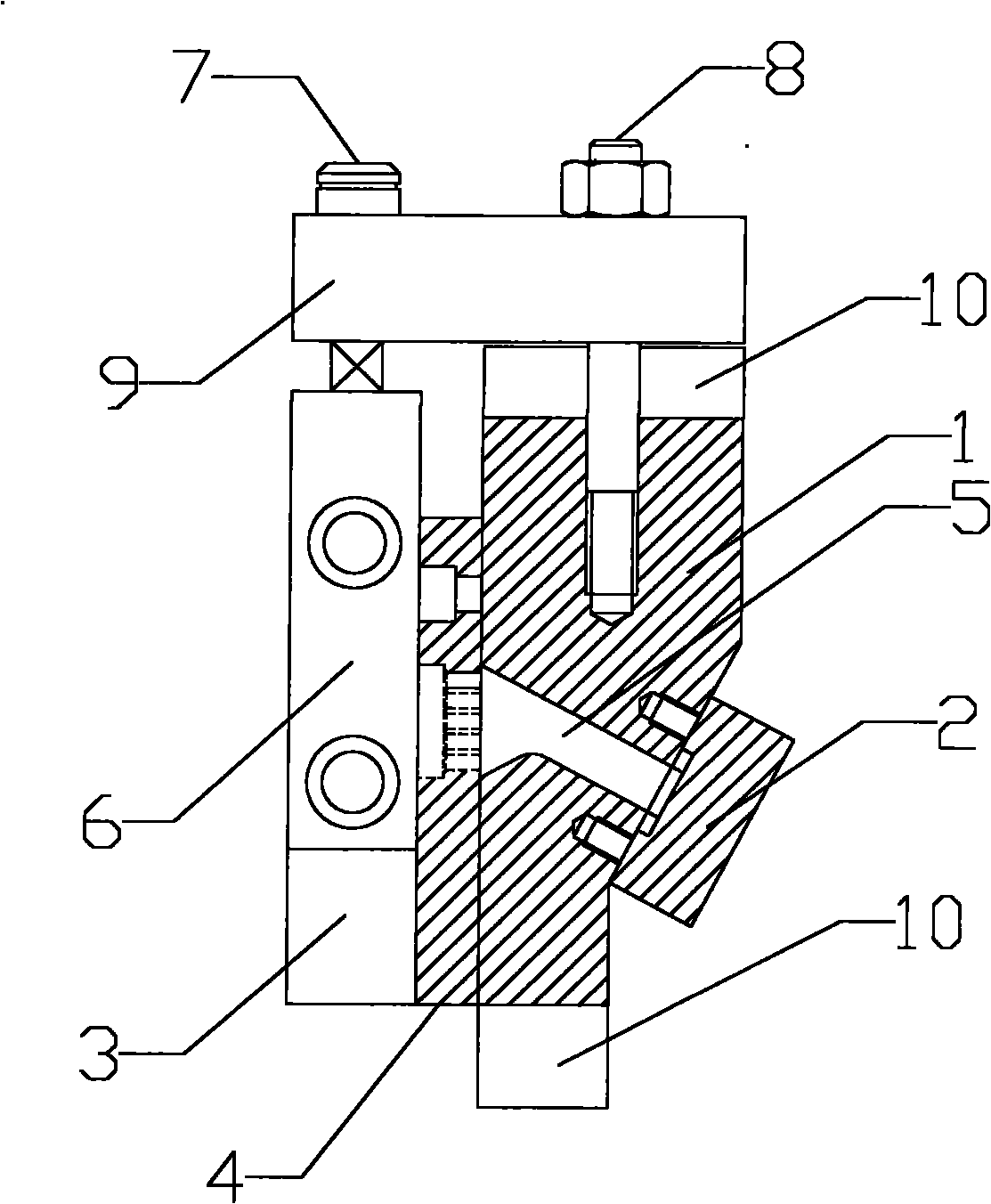 Hinged quick-opening machine head