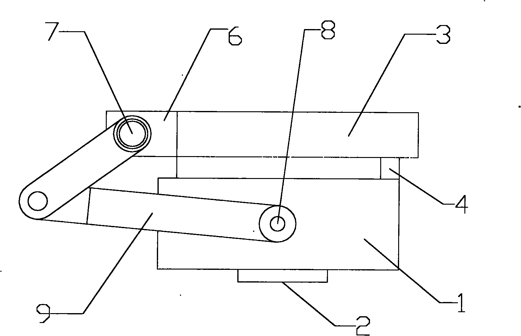 Hinged quick-opening machine head