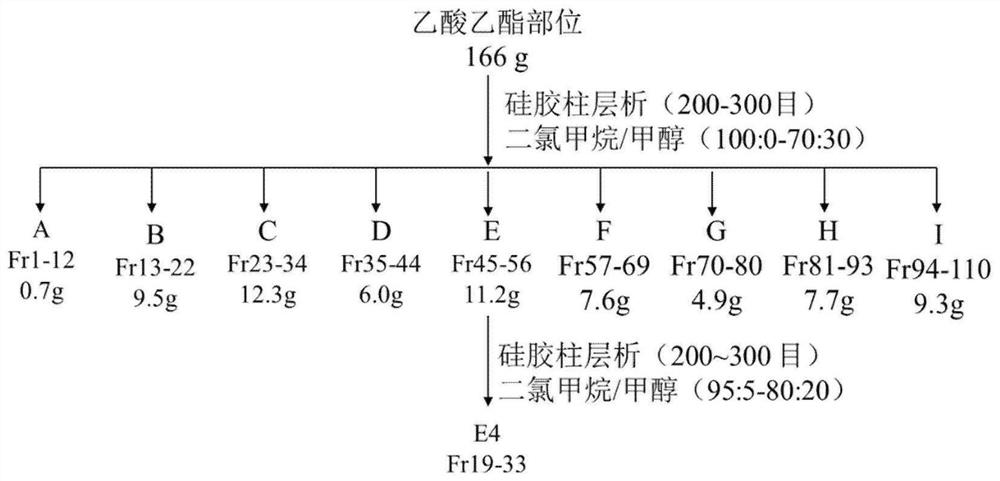 Flos lonicerae-herba artemisiae-fructus gardeniae extract and preparation method and application thereof