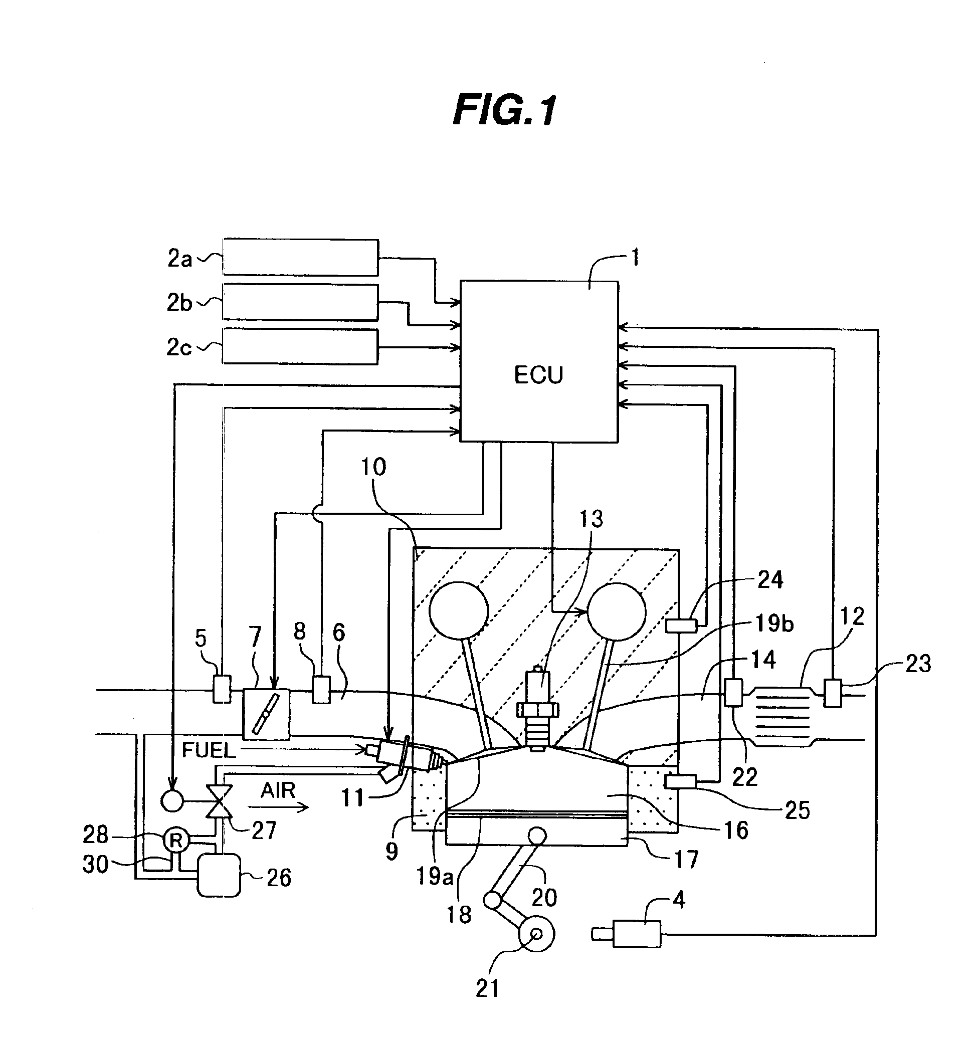 Compression ignition internal combustion engine