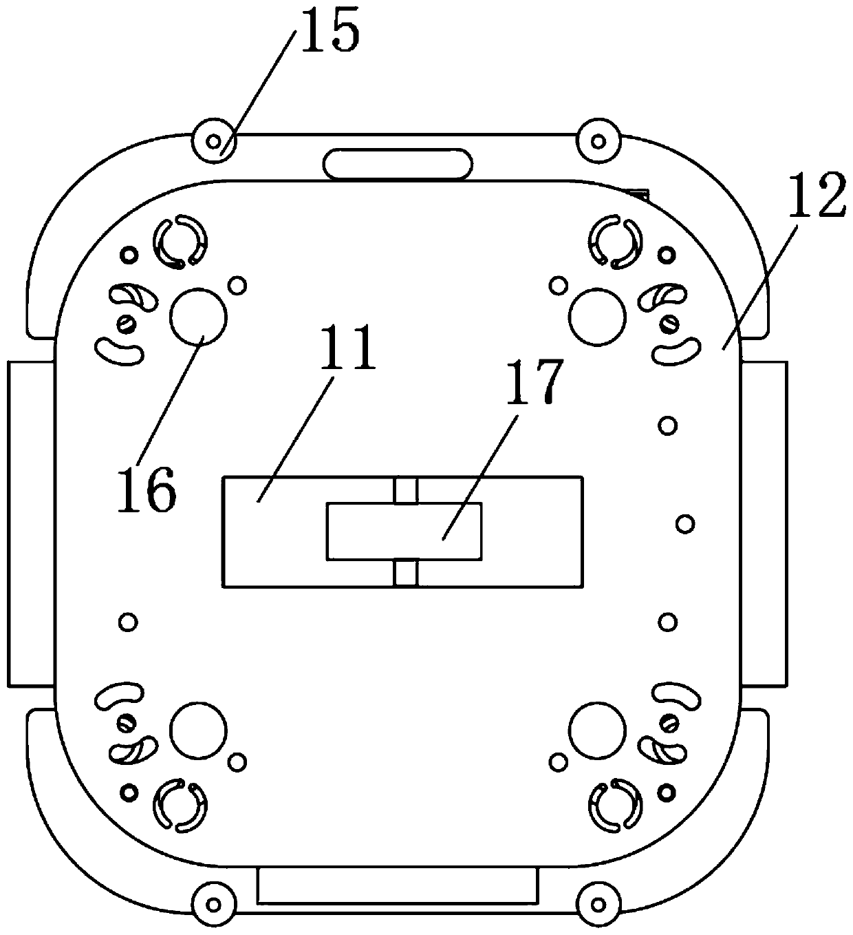 An online hollow cable and its diameter expanding mechanism for processing