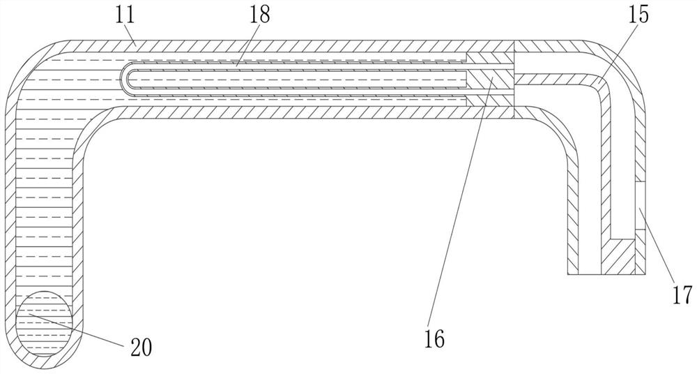 Detergent spray-out pressure application structure for household steam cleaner