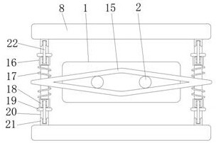 Manufacturing process of wind-resistant advertising board