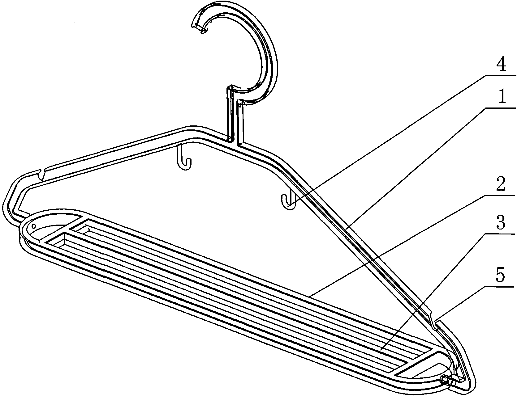 Spreading clothes hanger