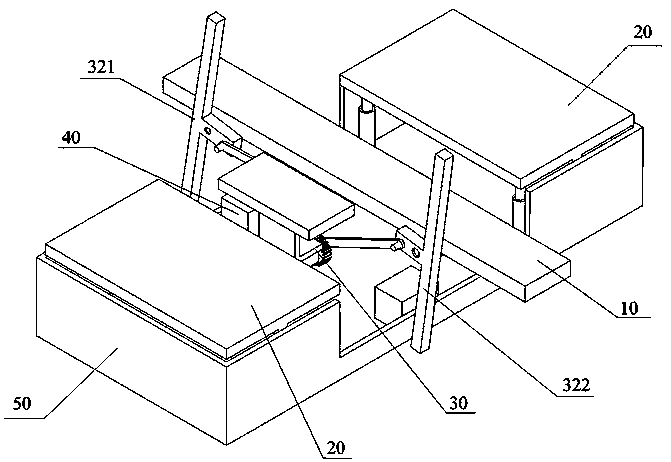 Intelligent road-blocking method for vehicle weight limitation