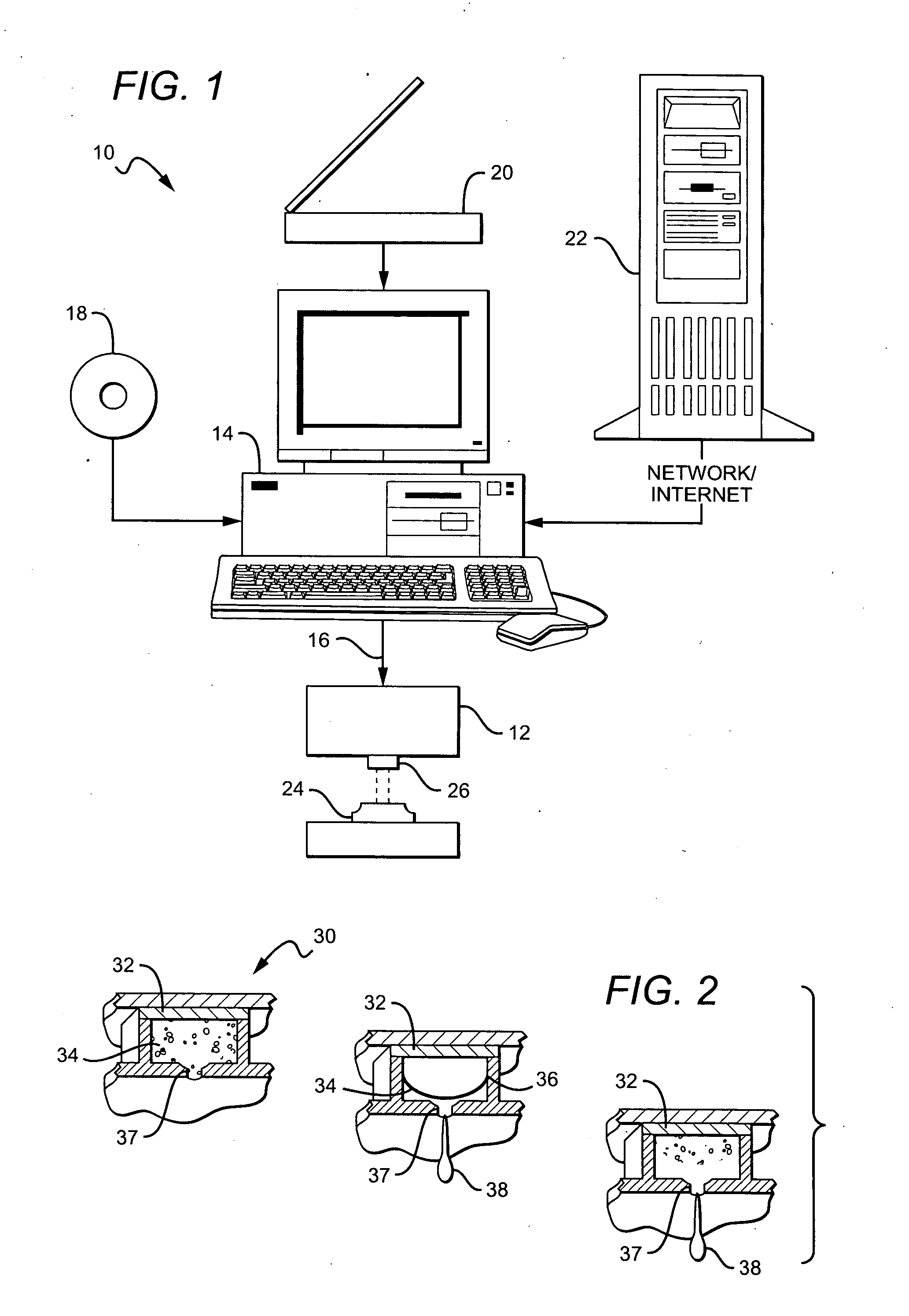 Method for coating semiconductor device using droplet deposition