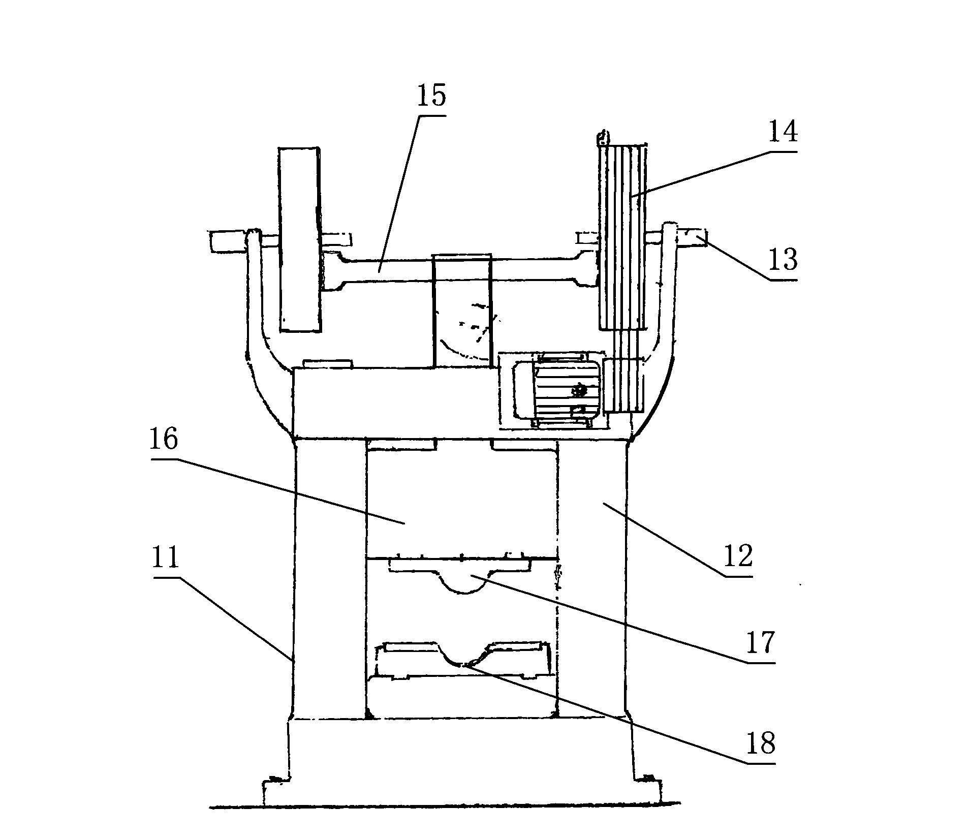 Manufacturing process of integrally forged and pressed axle housing without welding seam