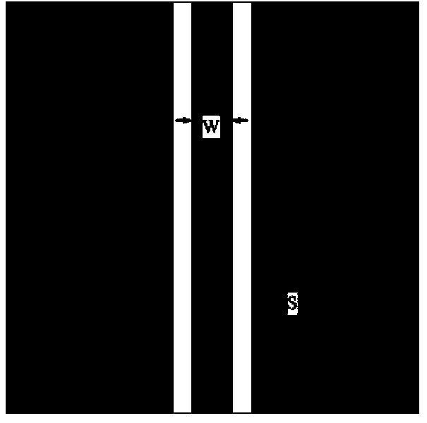 Single-layer membrane loading type four-layer substrate micro-strip-micro-strip connecting structure