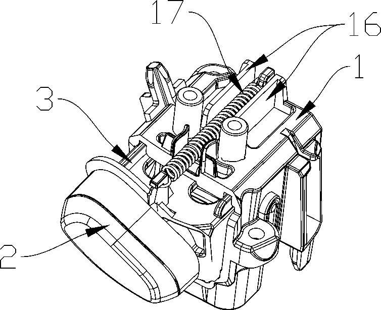 Asymmetric shifter unlocking device