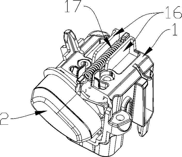 Asymmetric shifter unlocking device