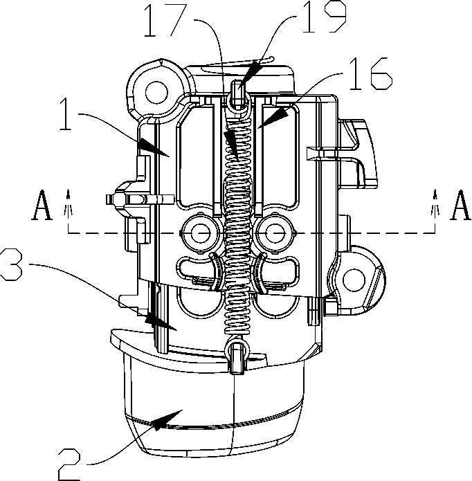 Asymmetric shifter unlocking device