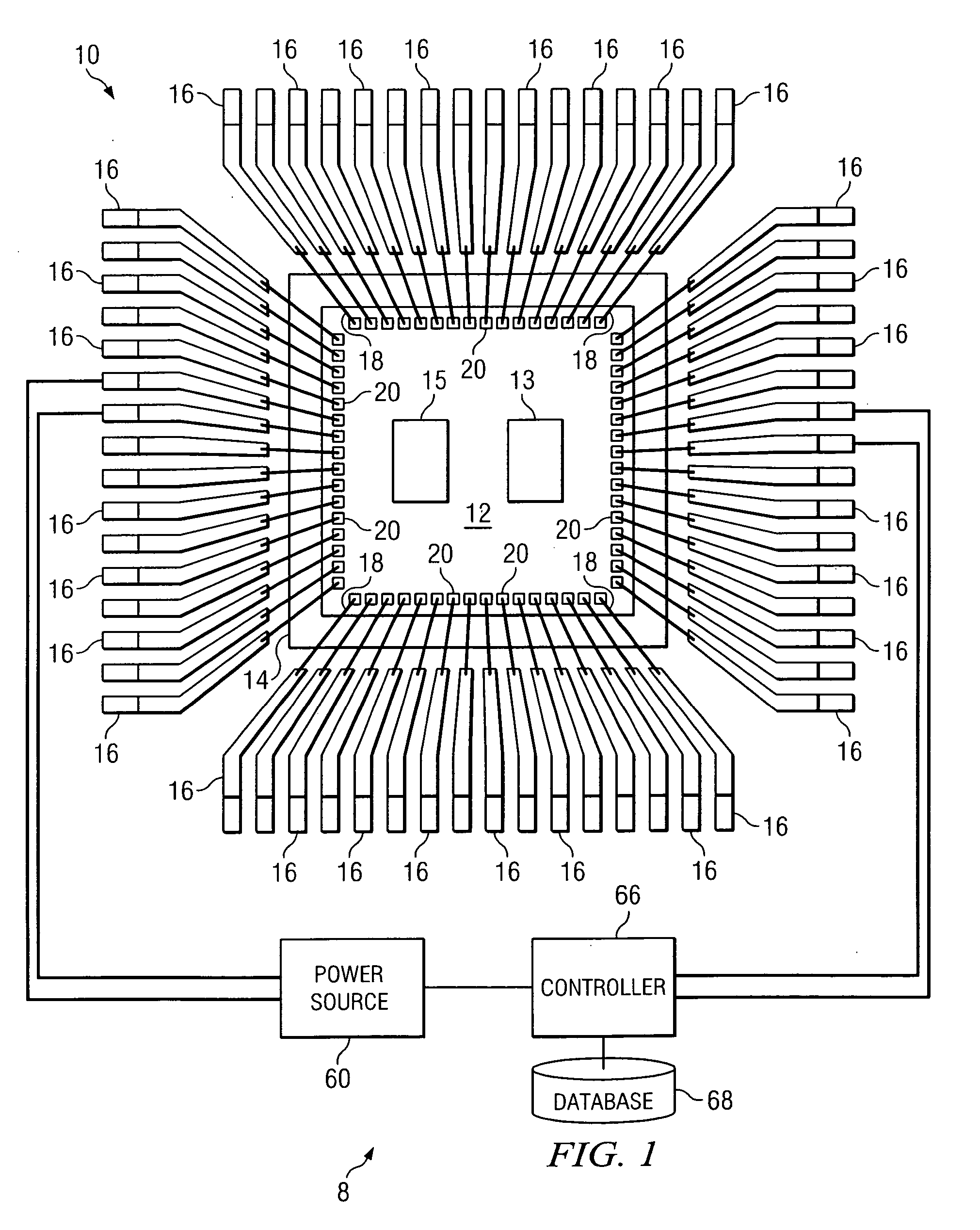 Method for the thermal testing of a thermal path to an integrated circuit