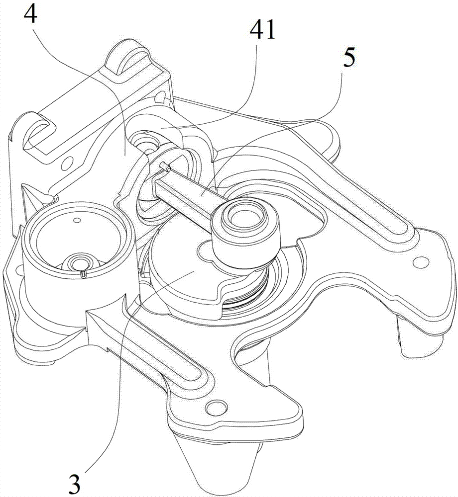 Split crank shaft structure of reciprocating compressor