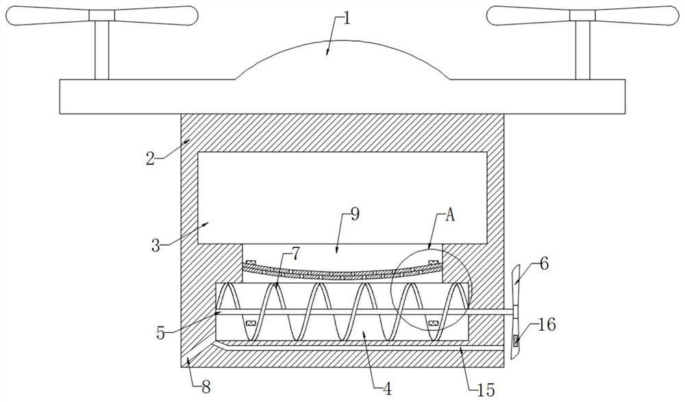 Agricultural pollination unmanned aerial vehicle with efficient pollination function