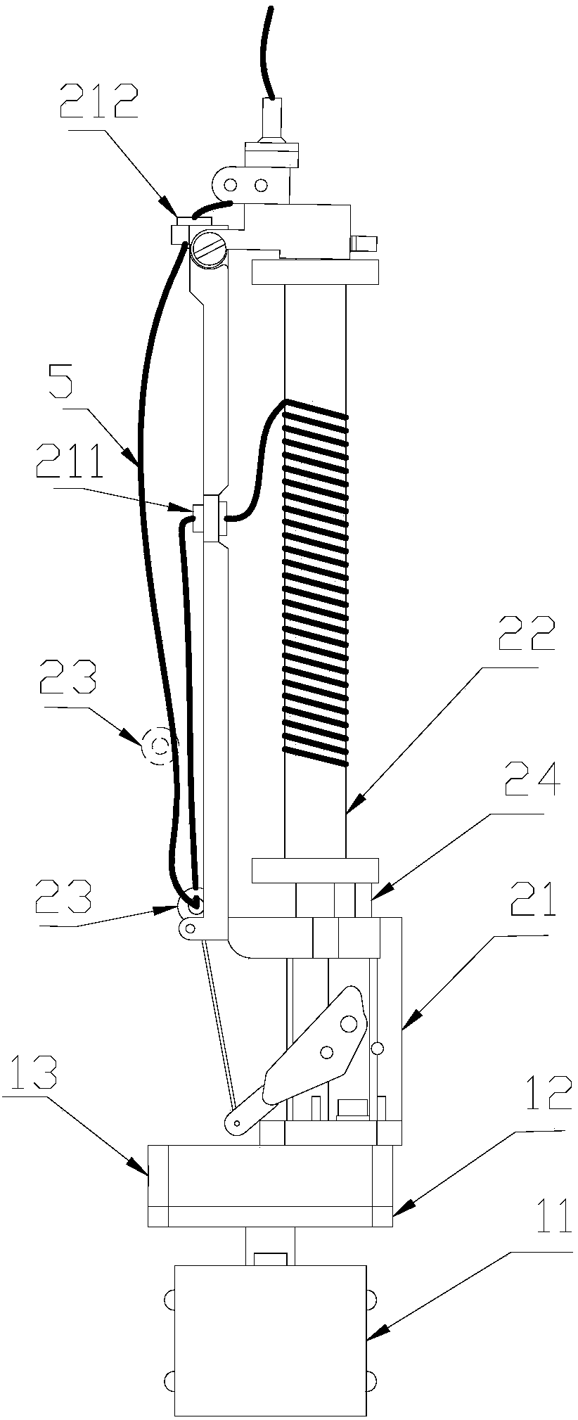 Yarn carrier and three-dimensional braiding machine