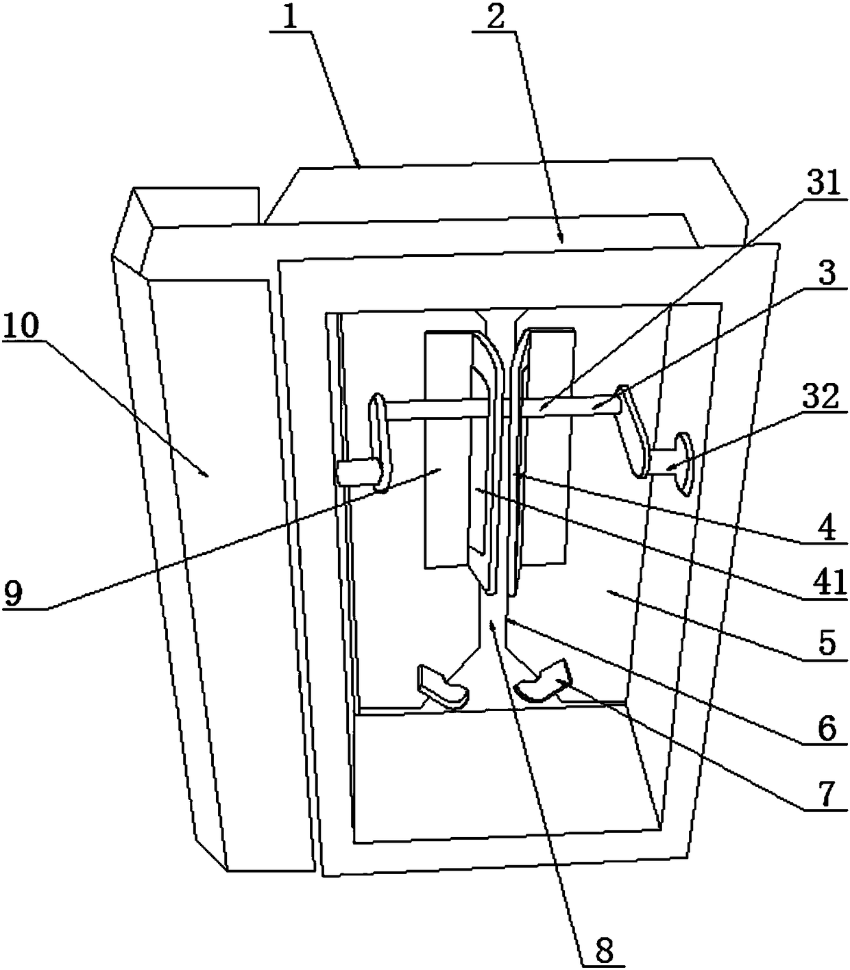 Flap gate for scraper