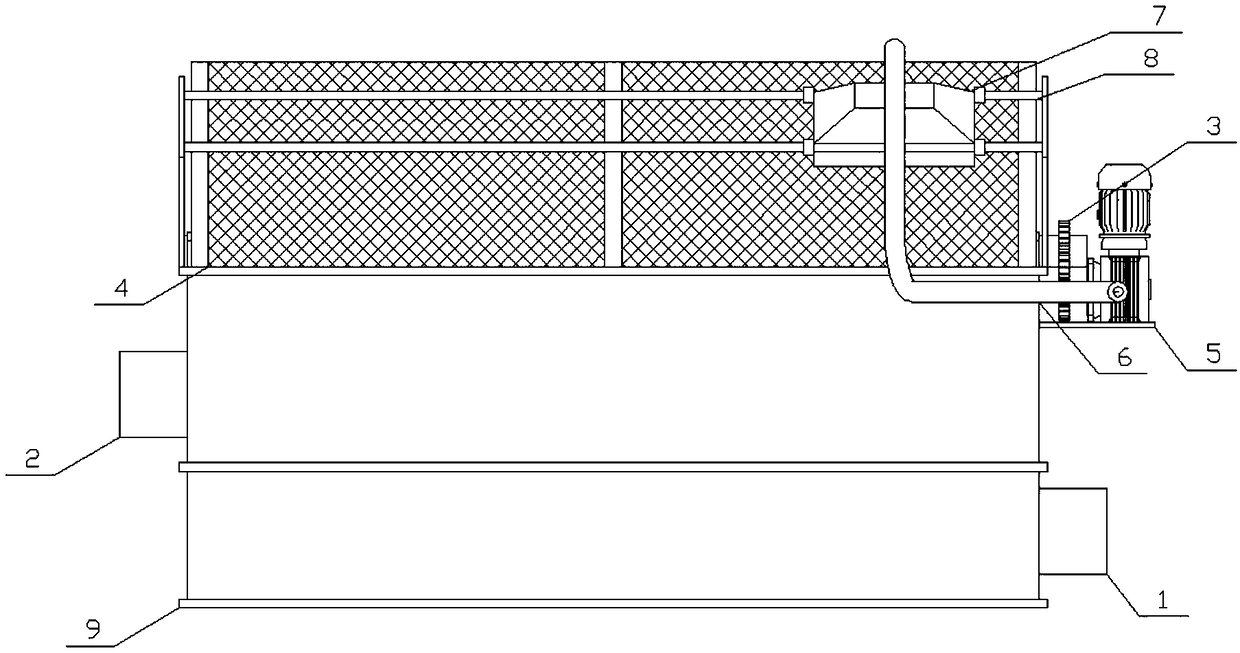 Device and method for removing and collecting microparticles in aquaculture water