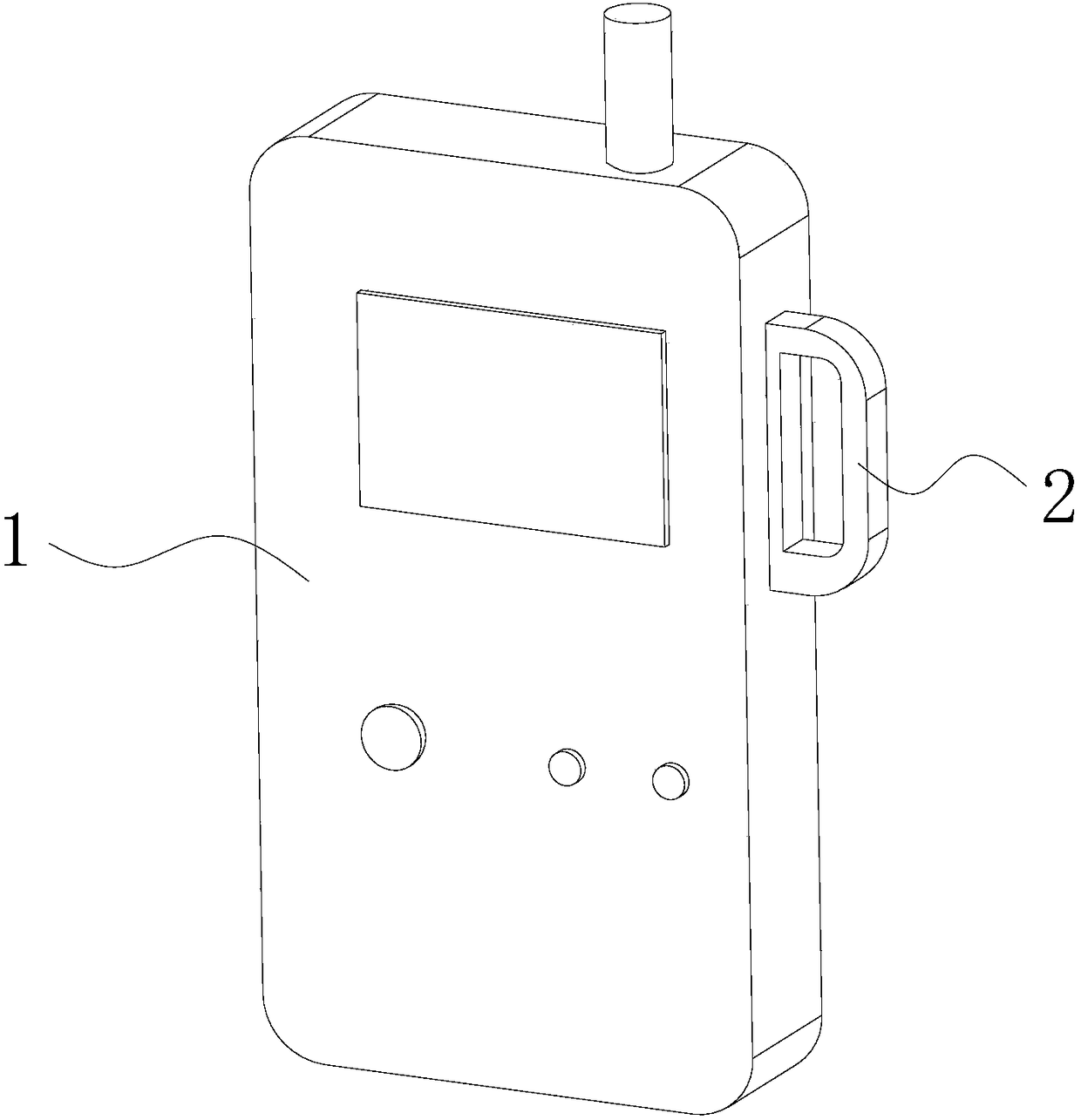 Handheld Raman spectrometer convenient for testing