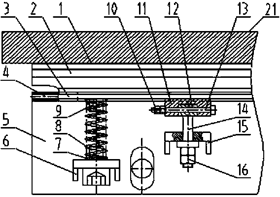 Radial wear-resistant sealing device of air preheater