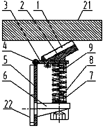 Radial wear-resistant sealing device of air preheater