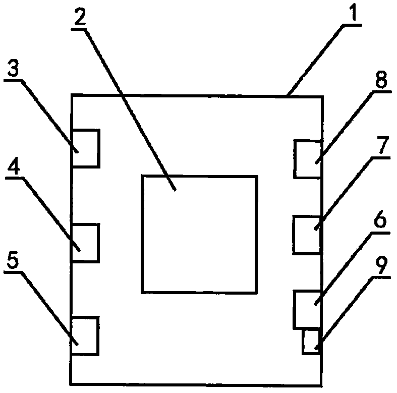 Fingerprint detection apparatus for capacitor touch control machine