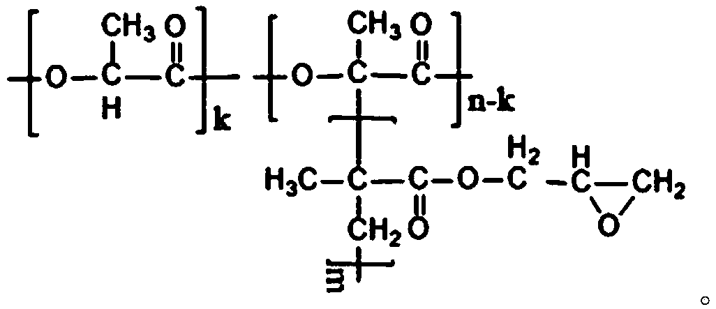 Polylactic acid chain extender, preparation method thereof and modified polylactic acid