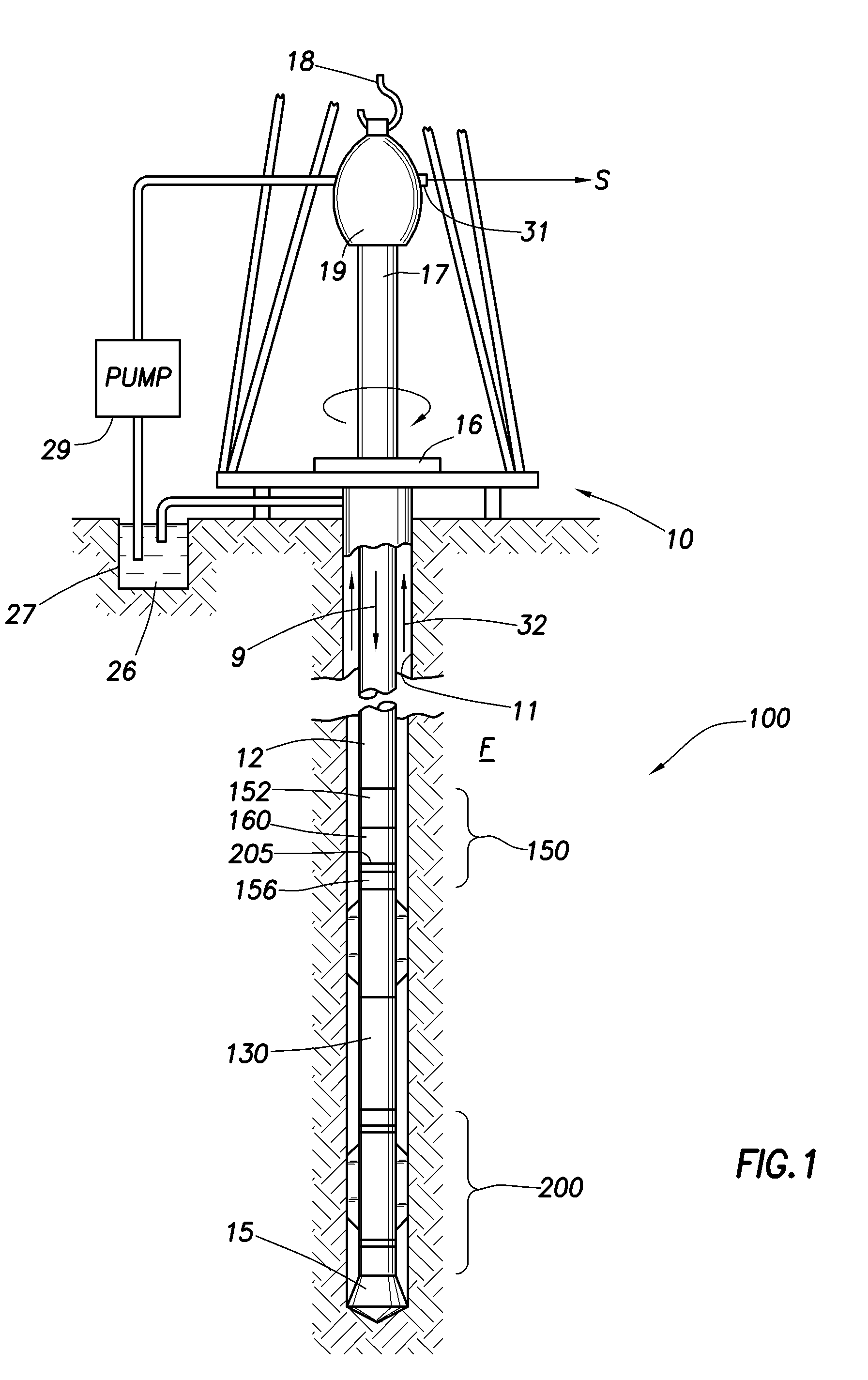 Apparatus and method for generating electrical power in a borehole