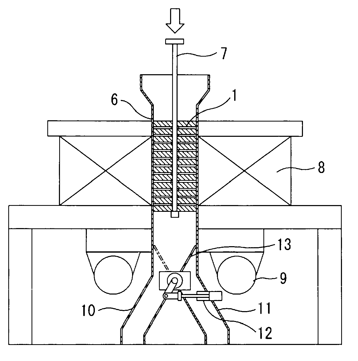 Screens for electromagnetic separator