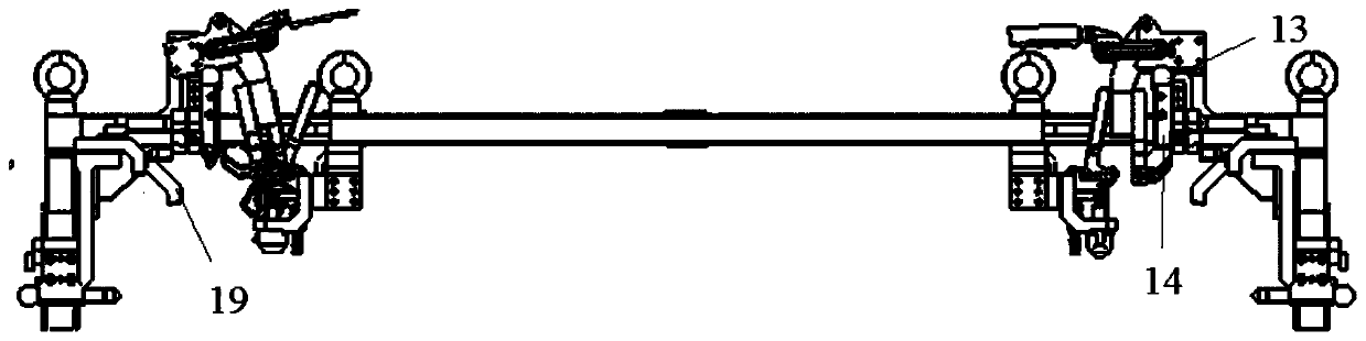 Automobile engine cover hinge assembly tool and assembling method thereof