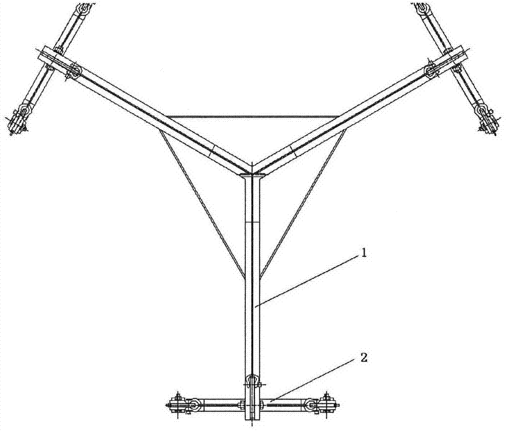 Multi-function combination lifting device for minisatellite