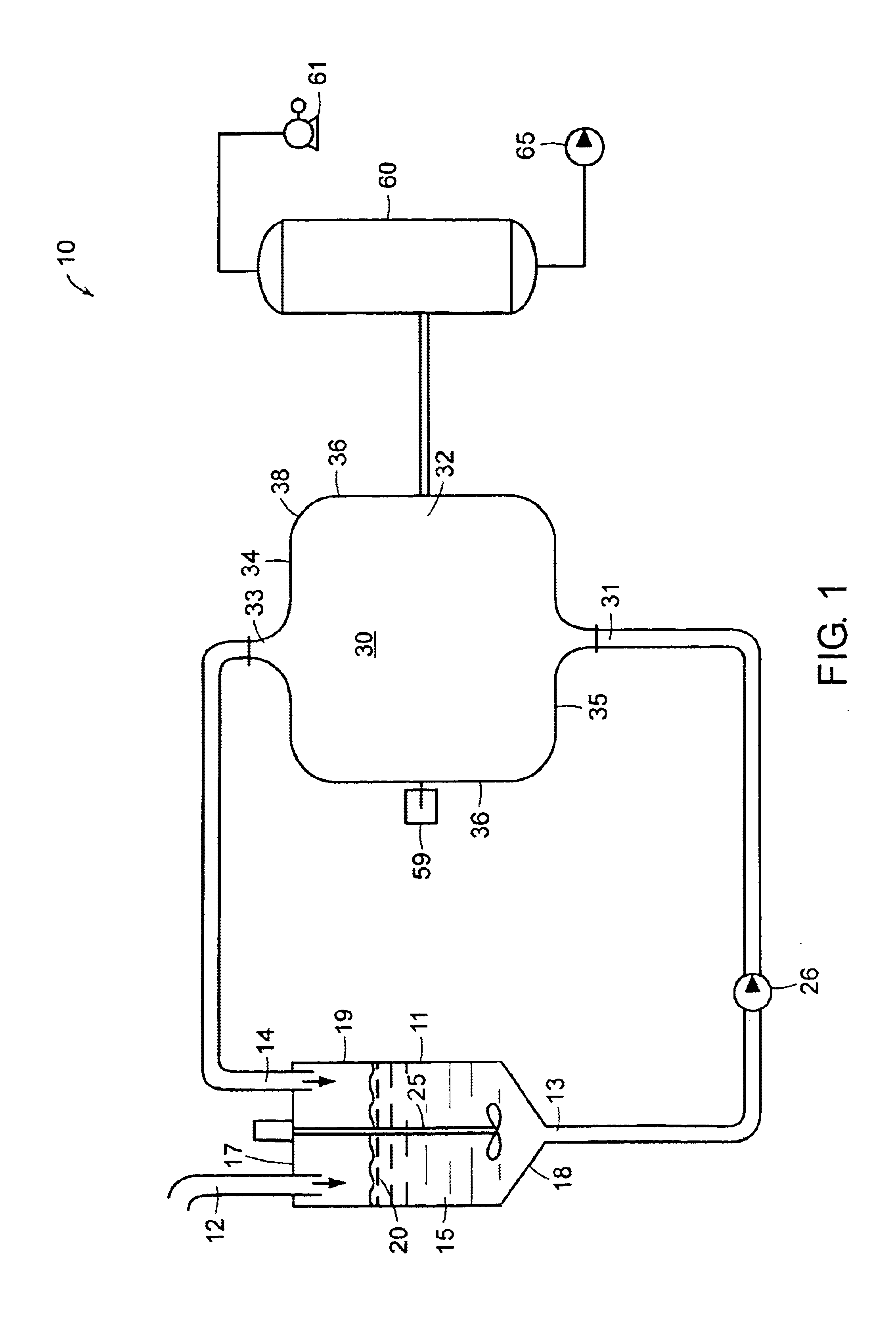 High shear rotating disc filter