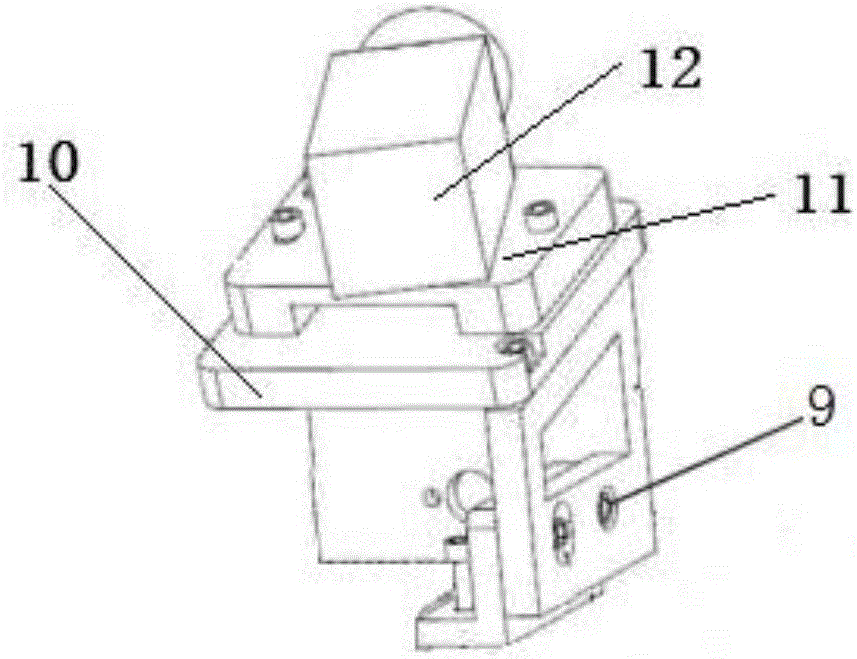 Detection device for rapidly detecting colibacillus