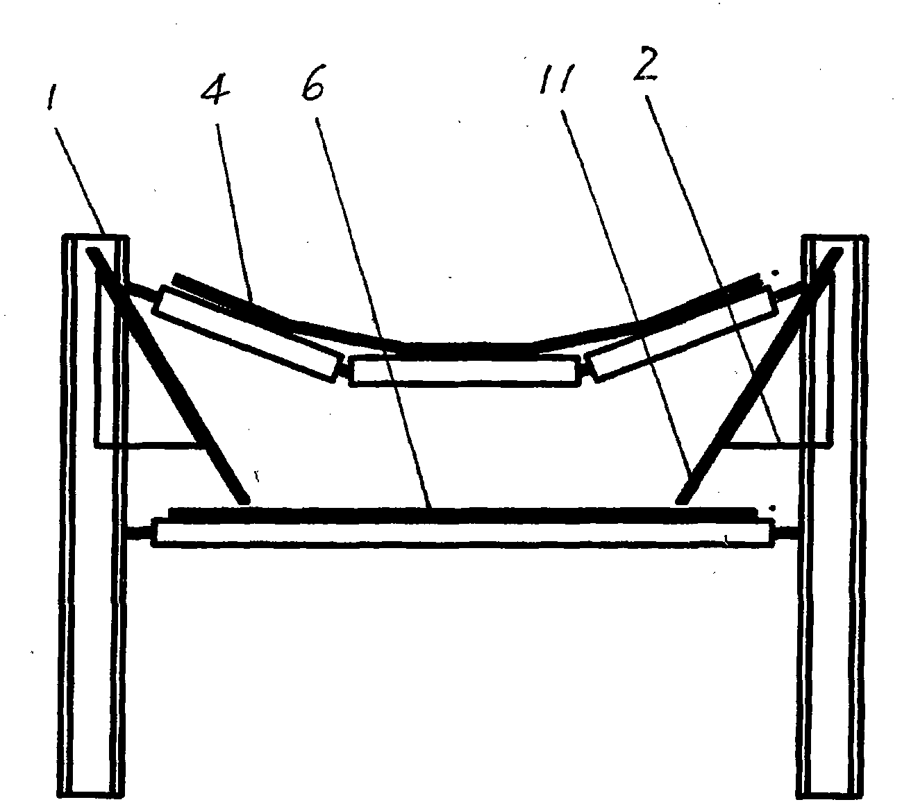 Automatic cleaning method of sprinkled coal in belt conveyance