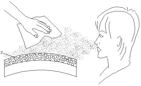 Resin lens capable of emitting fragrance when scrubbed and manufacturing method of resin lens