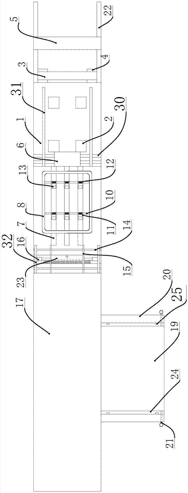 Die-cutting machine applicable to printing products of different widths