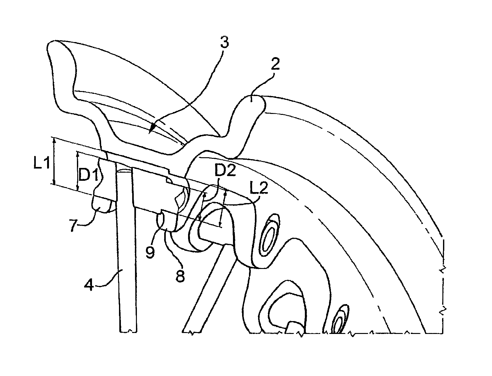 Spoked wheel for tubeless tires