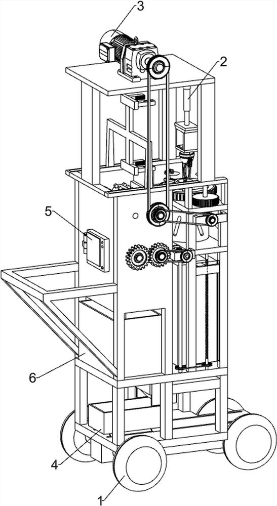 Pre-folded spina gleditsiae taking device