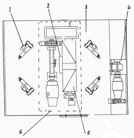 Anti-swinging mechanism for lifting sling of crane