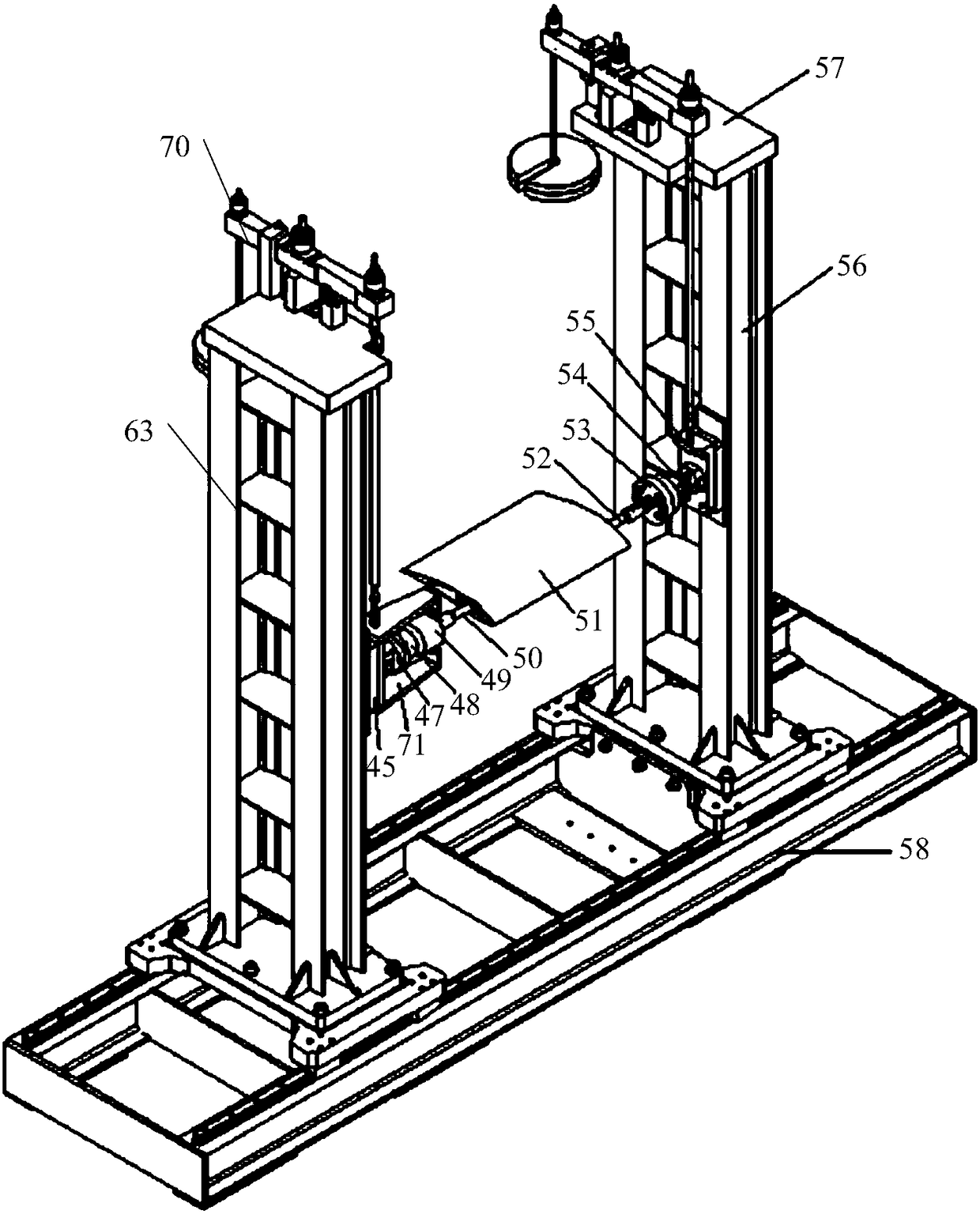 Airfoil Model Force Measuring System