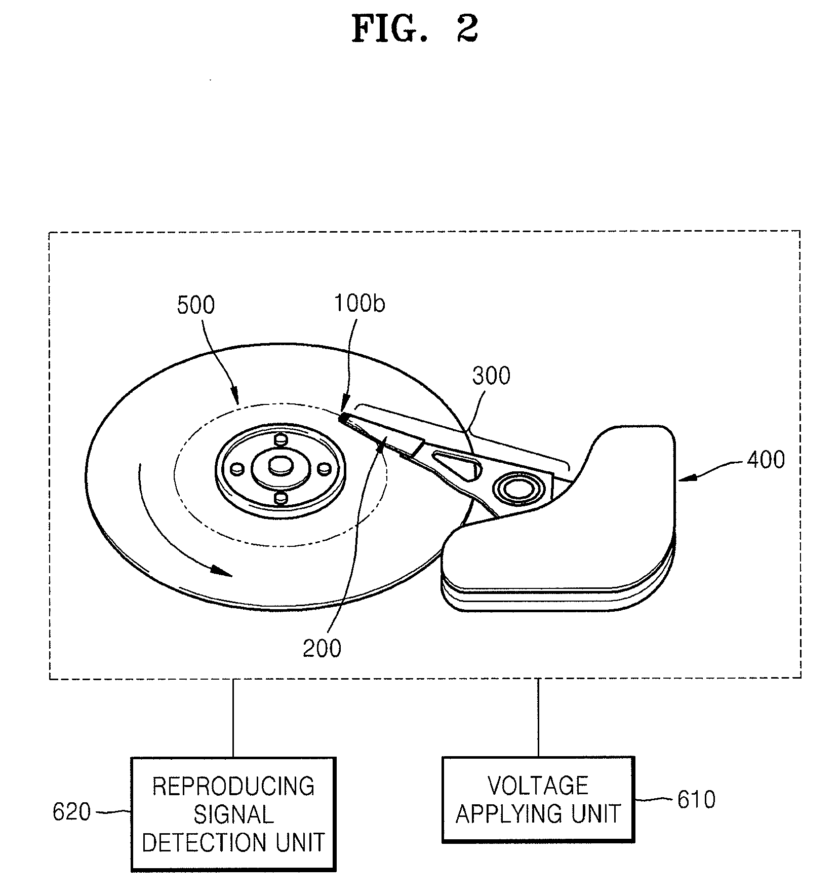 Method of improving sensitivity of electric field sensor, storage apparatus including electric field sensor, and method of reproducing information of the storage apparatus