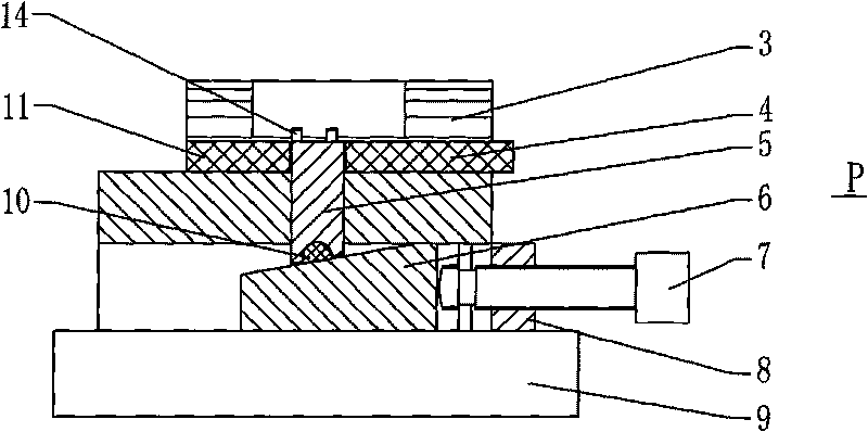 Improved novel clamp for rotary milling of compressor blades