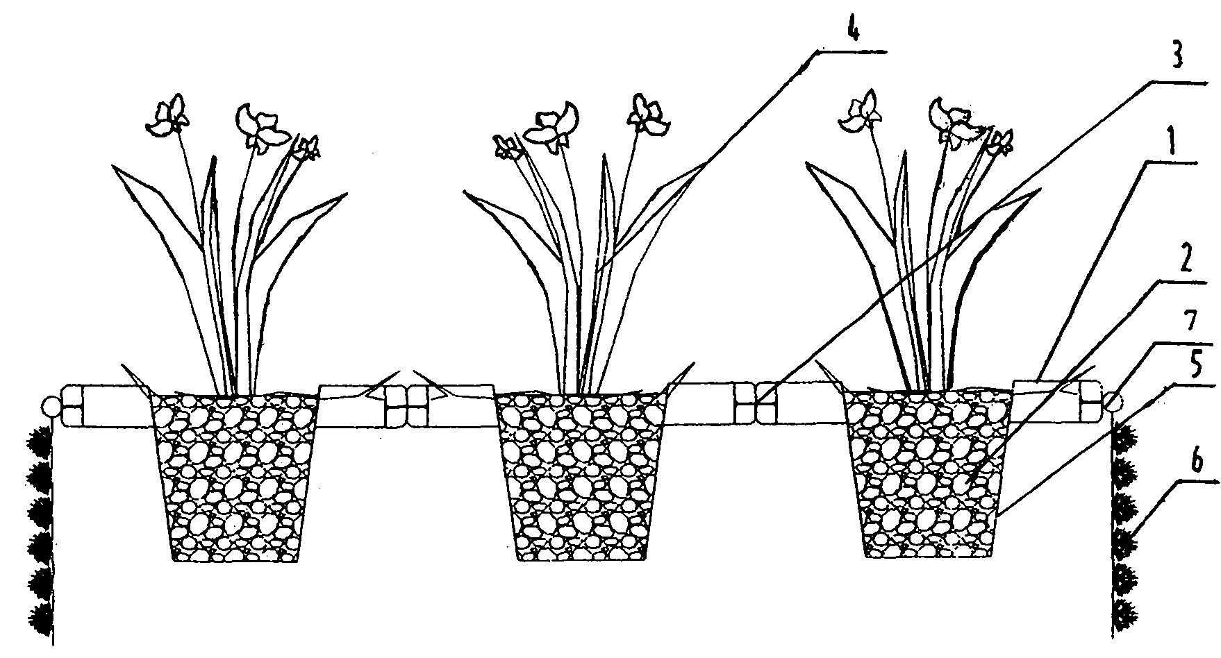 Reinforced type complex ecological floating island