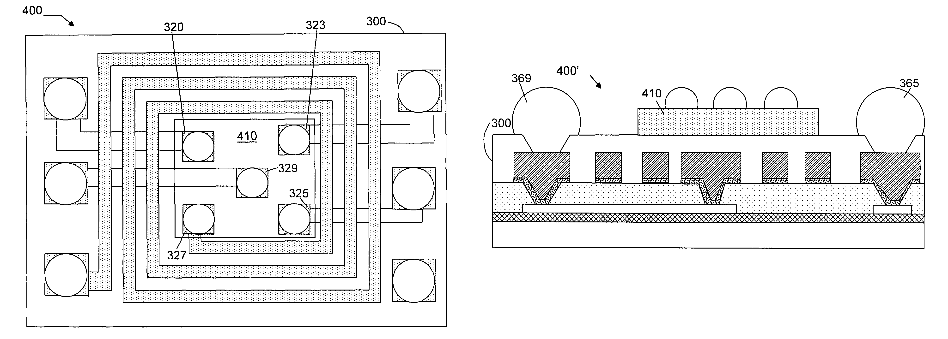 Chip scale power converter package having an inductor substrate