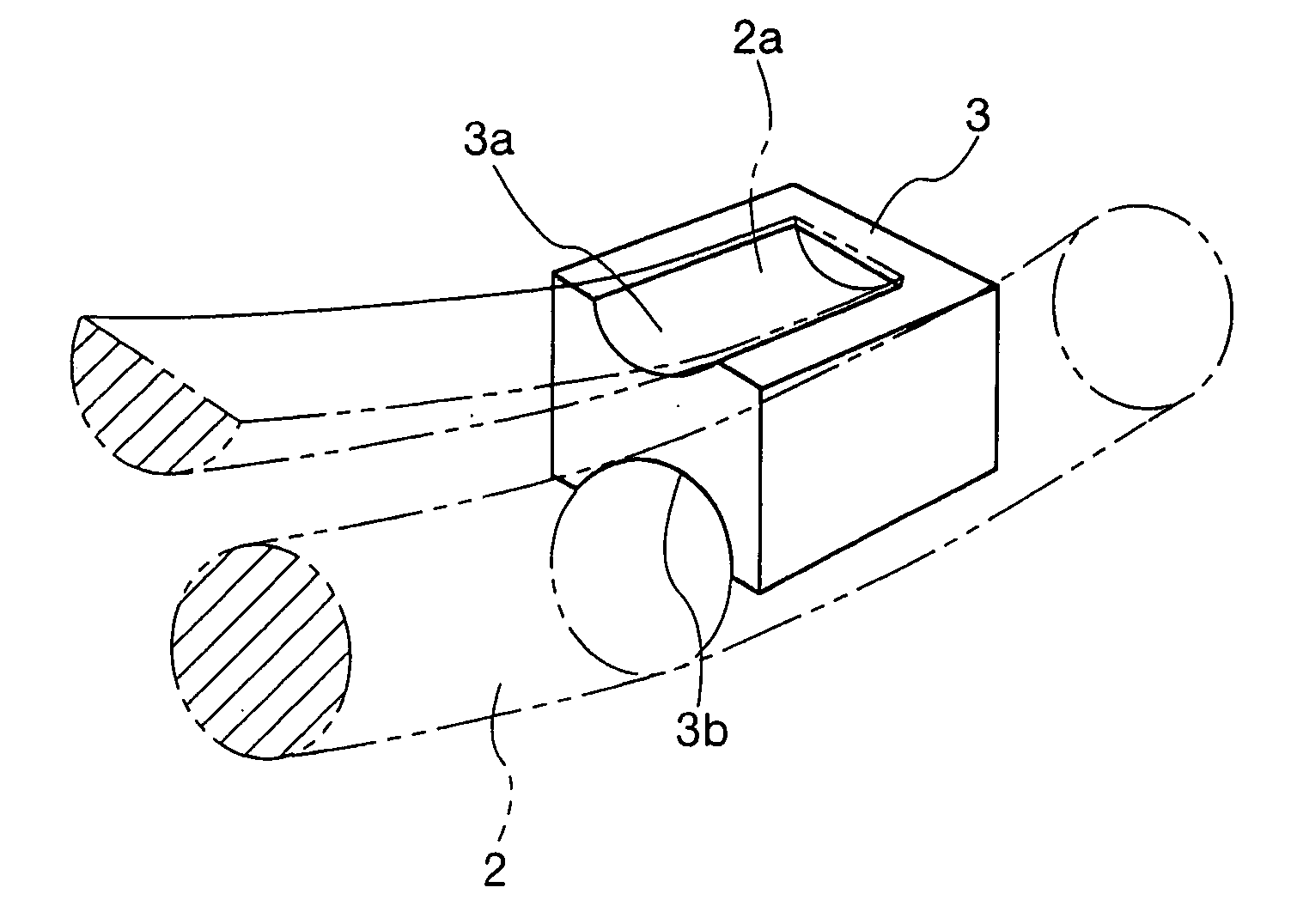 Closed end type coiled spring with reduced initial deflection