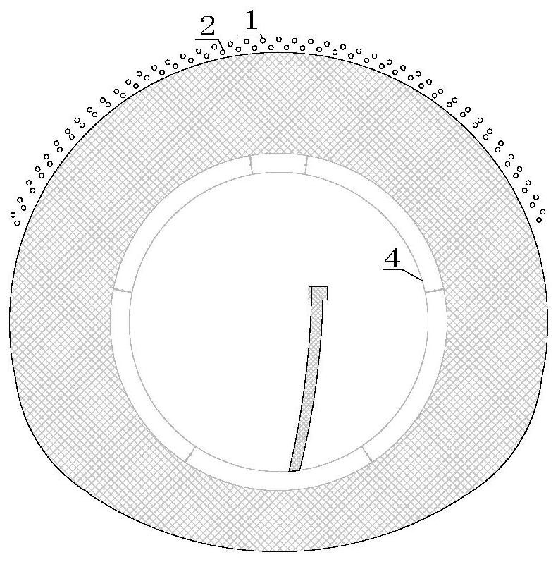 Pipe gallery construction method for shield tunnel expanding excavation