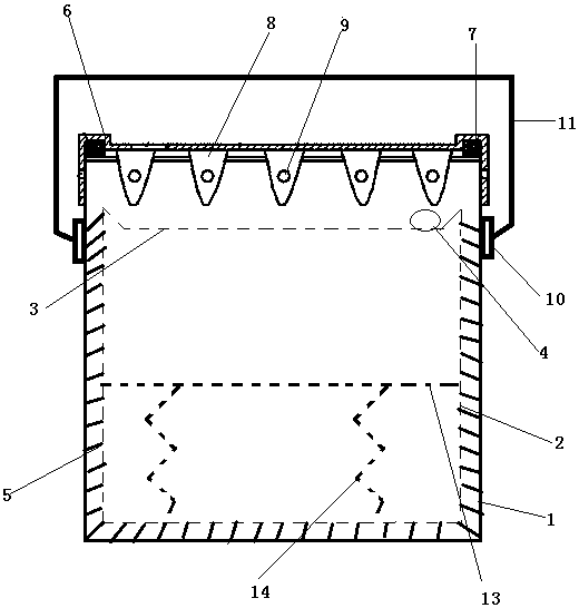 Coating barrel used for being filled with high-grade coating