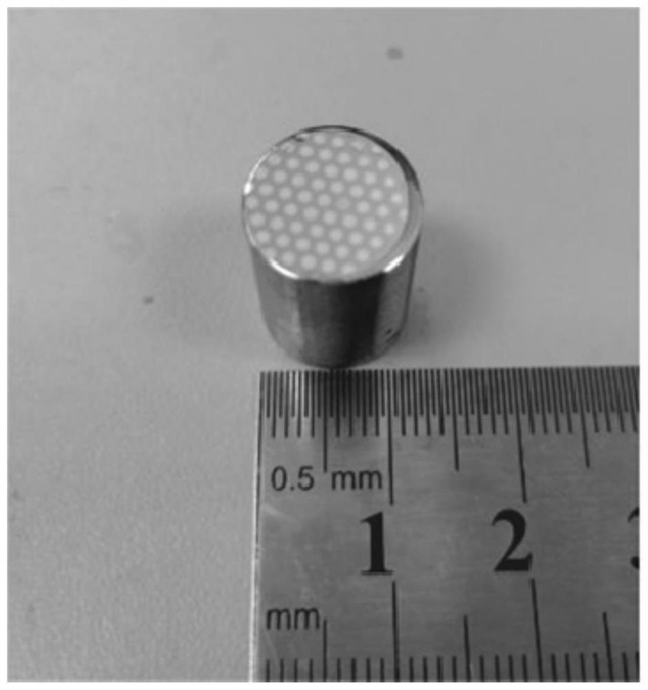 Titanium alloy dot matrix reinforced aluminum matrix composite and preparation method thereof