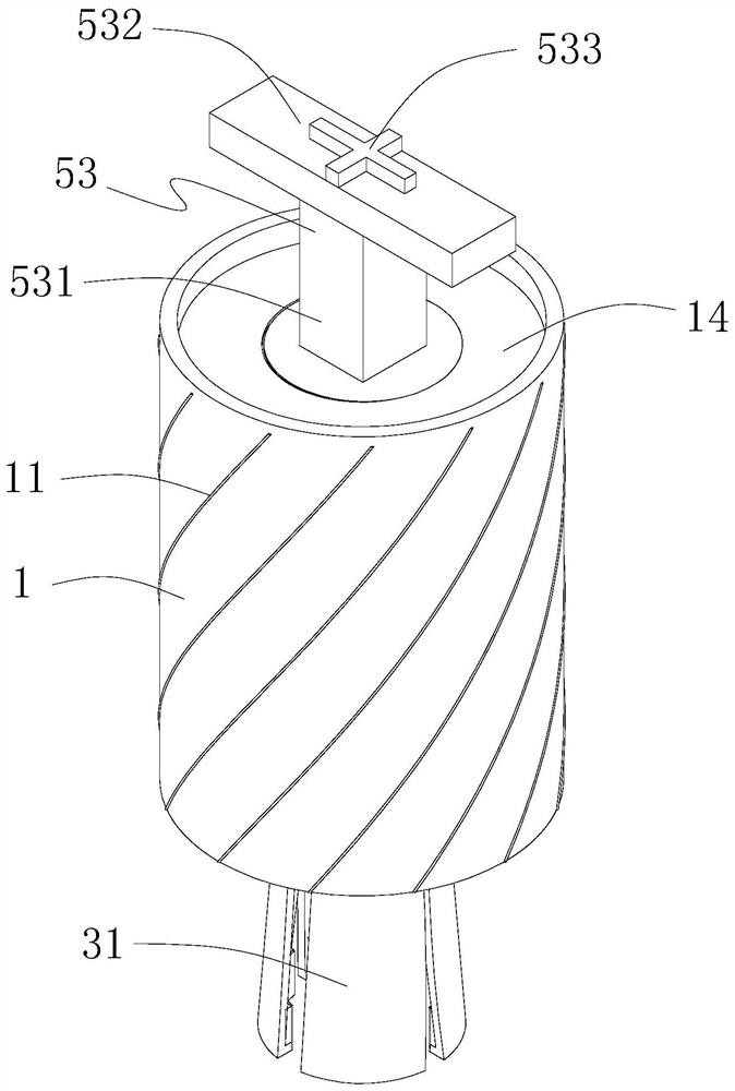 Hollow nail and its matched nail remover